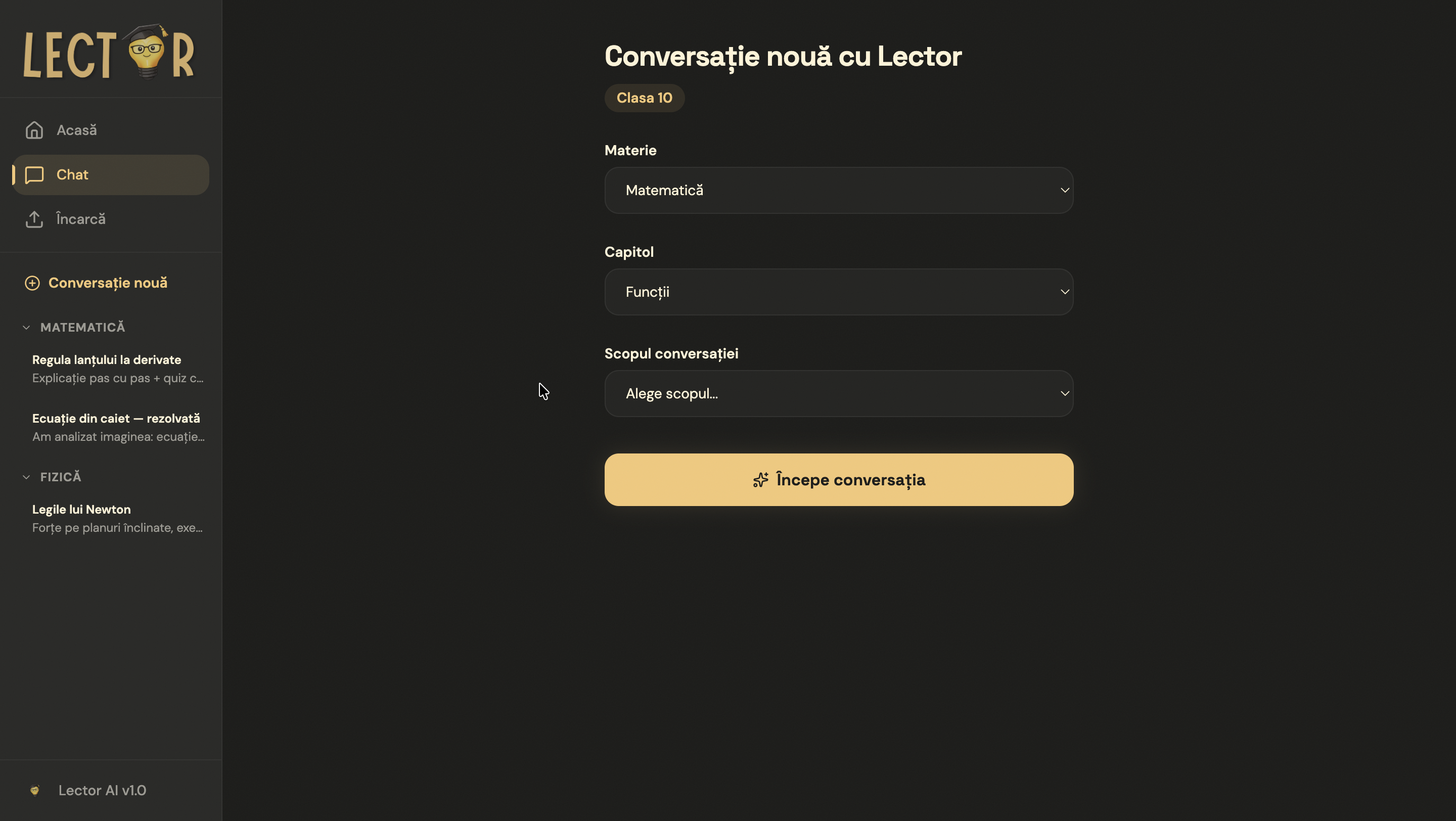 Lector AI screenshot 2